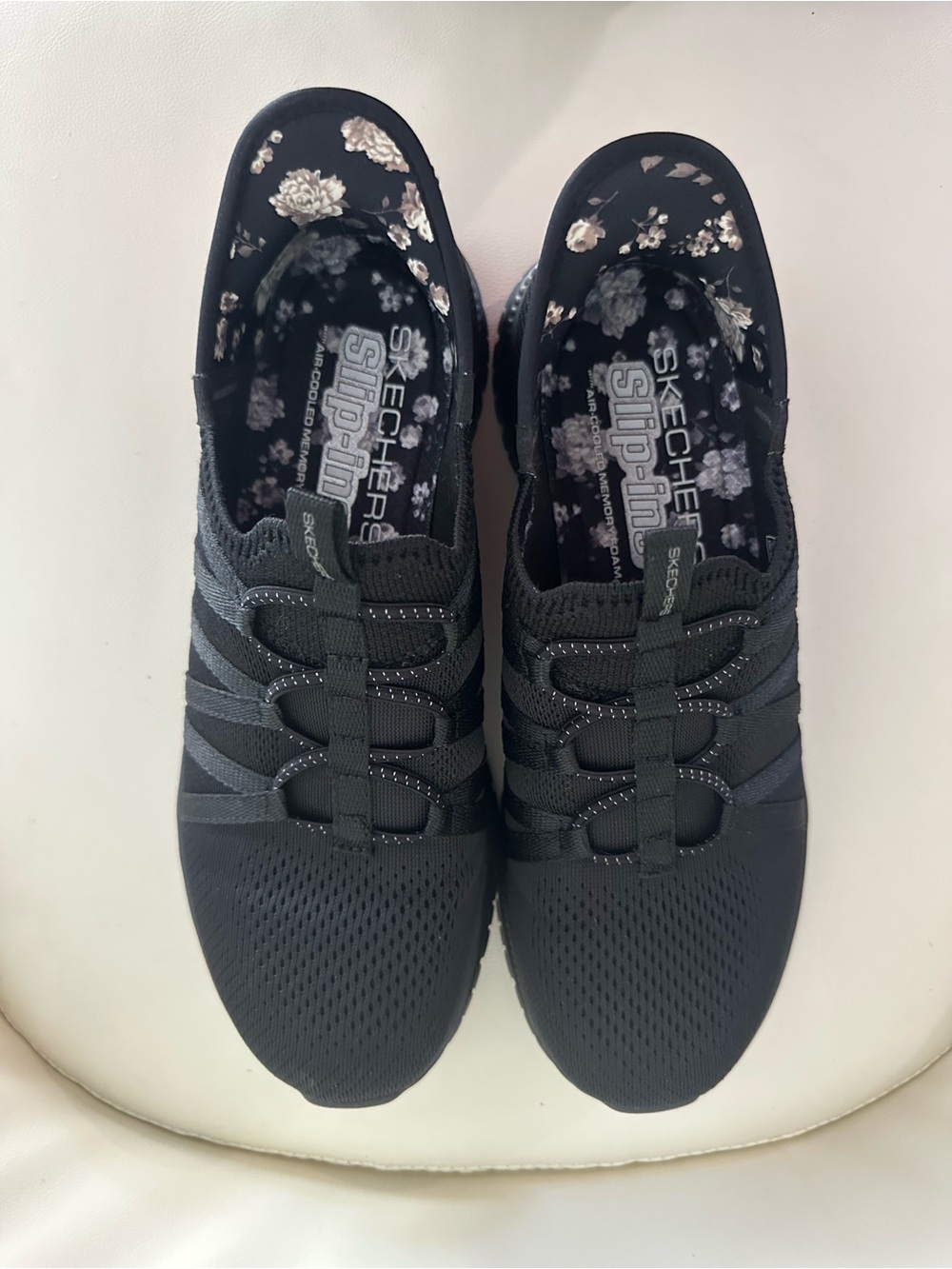 Skechers Women Black Slip-On Shoes